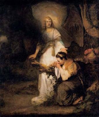 Carel fabritius Hagar and the Angel oil painting picture